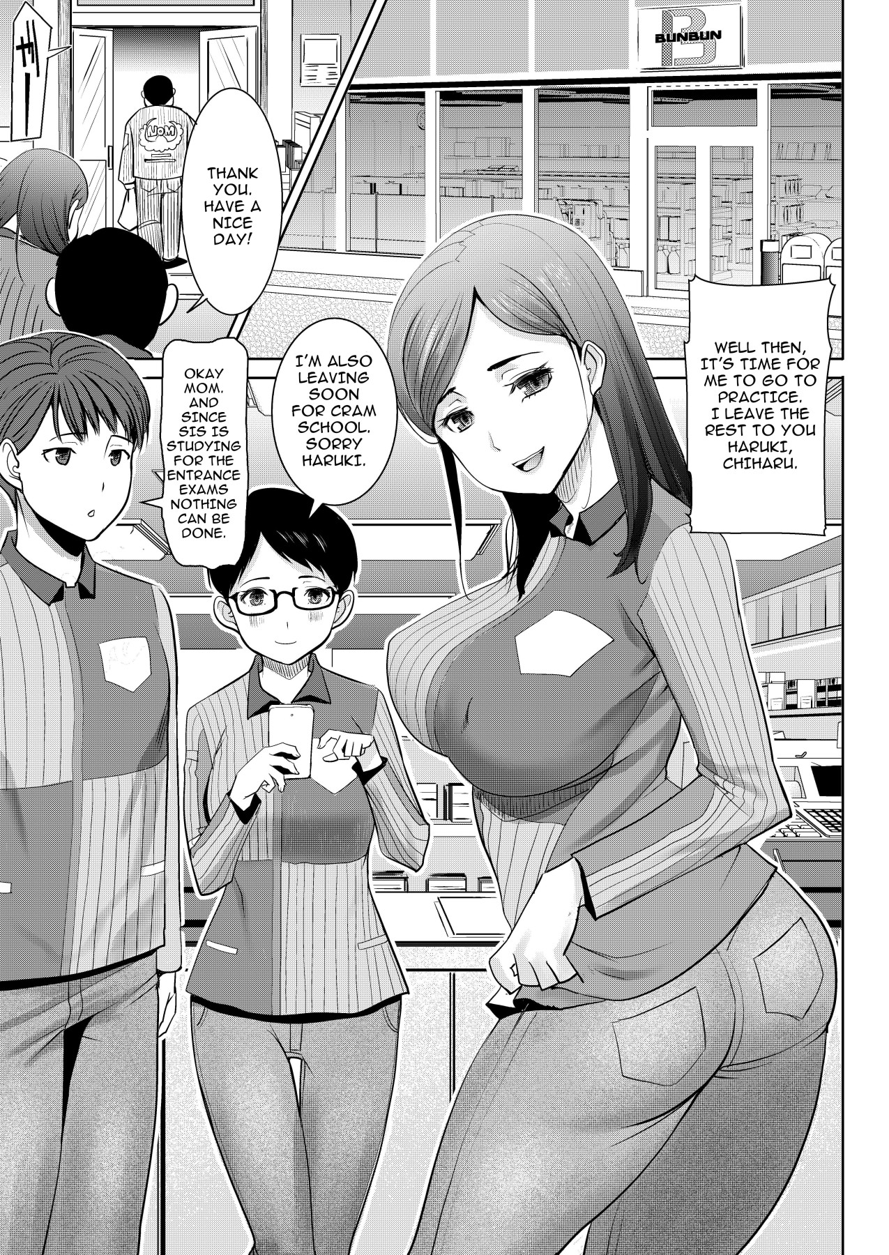 Hentai Manga Comic-Unsweet - Asahina Family's Mom NTR - Tomoko (34) Ch.1-Read-1